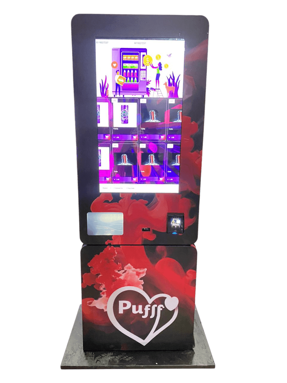 Table top vending machine