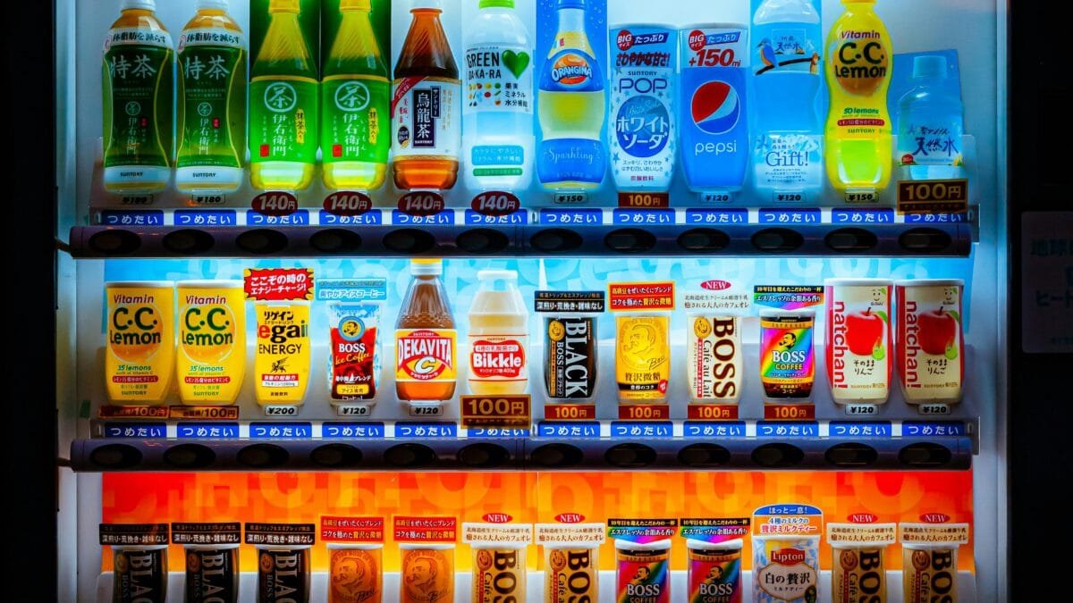 healthy snacks vending machines
