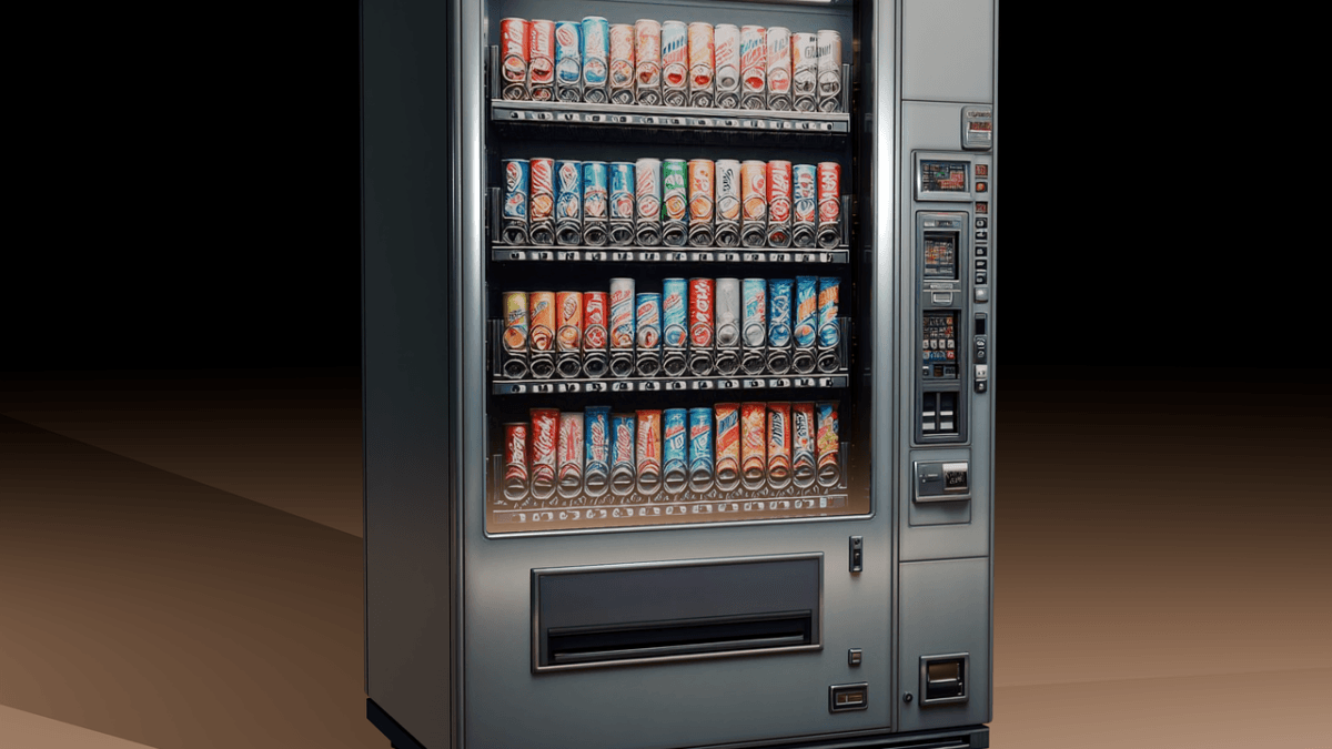 Buyng a vending machine